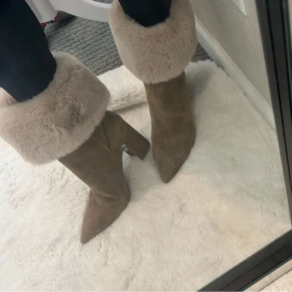 Faux fur boots - Picture 4 of 7
